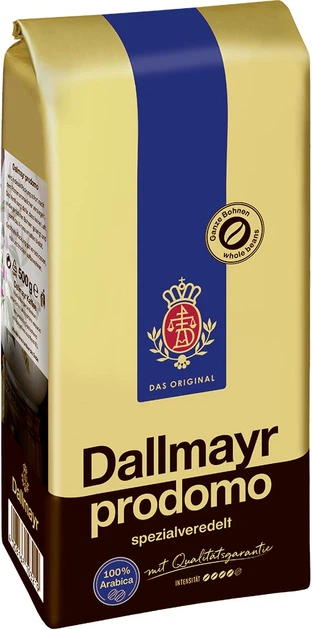 Купить Кофе в зернах Dallmayr Prodomo 500 г (4008167103219