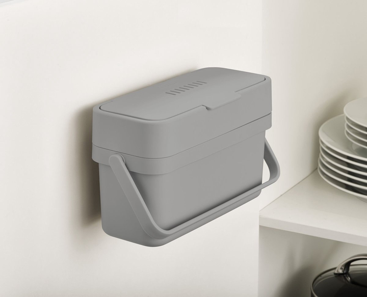 Kompostownik Joseph Joseph Duo Easy-fill szary 4 l (5028420006247) - obraz 6