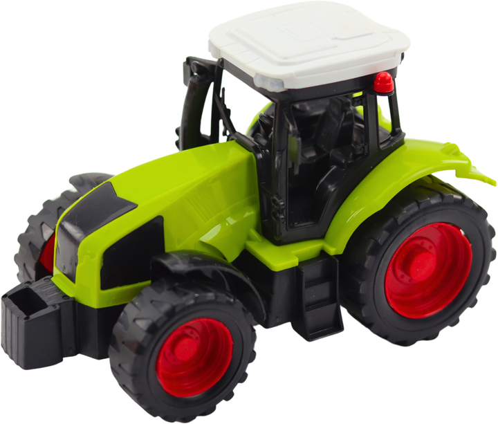 Zestaw zabawek LEAN Toys Traktor rolniczy z przyczepą wywrotką i wozem paszowym 24791 (5905991058410) - obraz 4