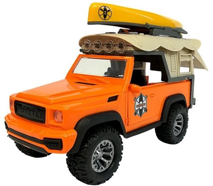 Zabawka LEAN Toys Samochód campingowy Jeep ze światłami i dźwiękami 5934 (5905884453971) - obraz 3