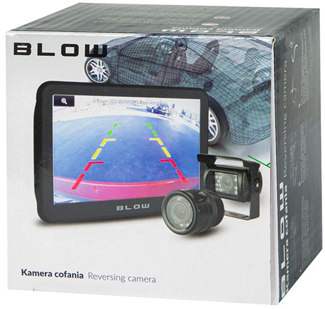 Камера заднього виду Blow BVS-549 з інфрачервоним підсвічуванням 78-549 (5900804103561) - зображення 4
