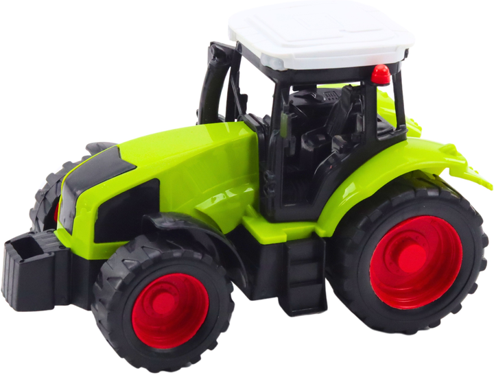 Zestaw zabawek LEAN Toys Traktor rolniczy z przyczepą i prasą 24793 (5905991058434) - obraz 4