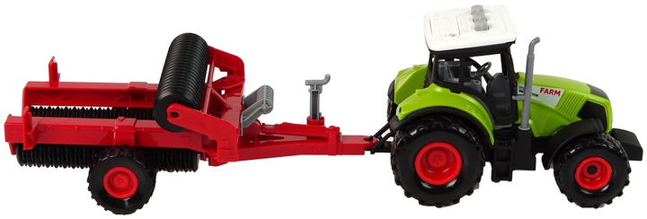 Zabawka LEAN Toys Traktor z kultywatorem oraz ze światłami i dźwiękami Zielony 15219 (5905515356046) - obraz 5