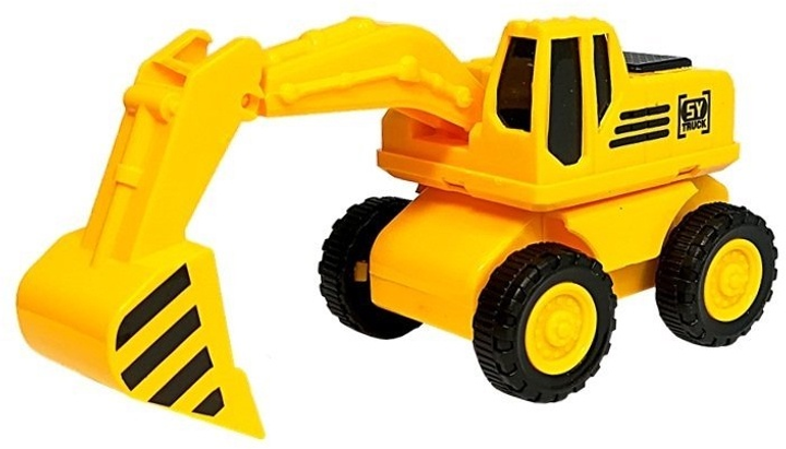 Набір іграшок LEAN Toys Будівельні машини з фрикційним приводом 4 шт. 5692 (5905679071076) - зображення 4