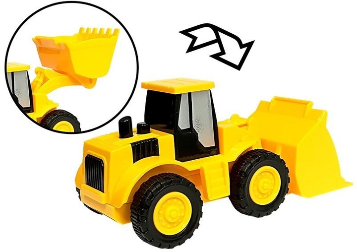 Набір іграшок LEAN Toys Будівельні машини з фрикційним приводом 4 шт. 5692 (5905679071076) - зображення 7