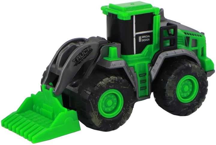 Zestaw LEAN Toys Pojazdy farmerskie Traktory 4 szt Zielone 15412 (5905515357906) - obraz 5
