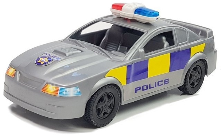 Набір іграшок LEAN Toys Поліцейські автомобілі зі світлом і звуком 5033 (5907625588904) - зображення 4