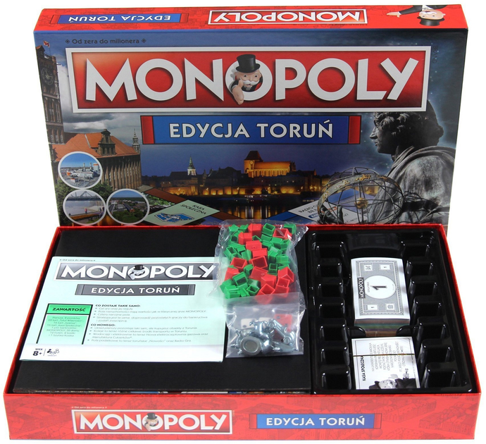Настільна гра Winning Moves Монополія: Видання Торунь (5036905003018) - зображення 5