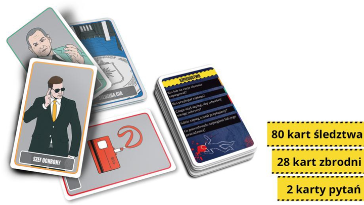 Gra planszowa Edgard Games Śledztwo: w Białym Domu (5903699821732) - obraz 5