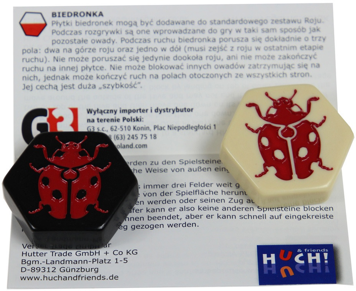 Dodatek do gry planszowej G3 Hive Rój Biedronka (689076522595) - obraz 4