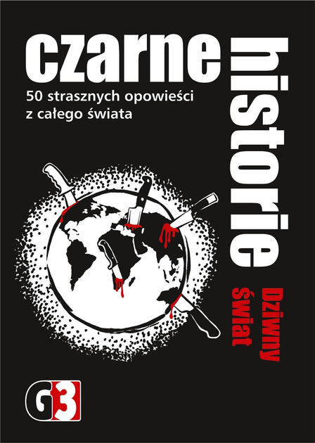 Gra planszowa G3 Czarne historie: Dziwny świat (5906395350537) - obraz 2