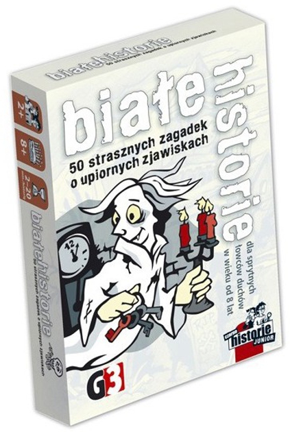 Gra planszowa G3 Czarne Historie Junior Białe Historie (5902020445111) - obraz 1