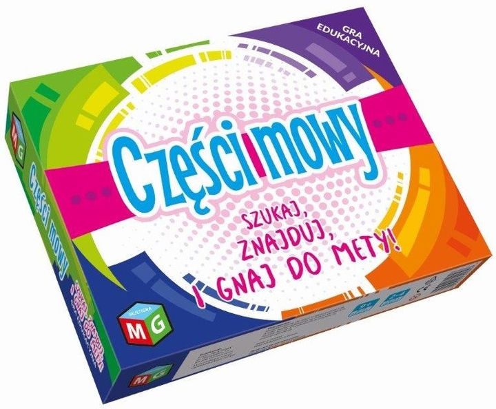 Gra planszowa edukacyjna Multigra Części Mowy (5906395300808) - obraz 1