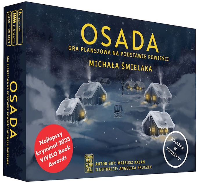 Gra planszowa Skarpa Warszawska Osada na podstawie powieści Michała Śmielaka (9788383296401) - obraz 1