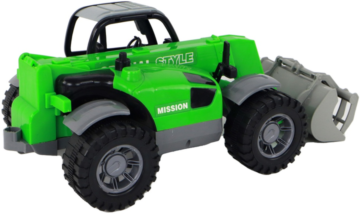 Сільськогосподарський транспортний засіб LEAN Toys Трактор з краном Зелений 16163 (5905679077115) - зображення 6