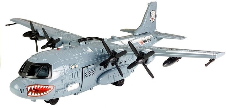 Військовий літак LEAN Toys Військова база зі світлом і звуком 5036 (5907625588935) - зображення 4