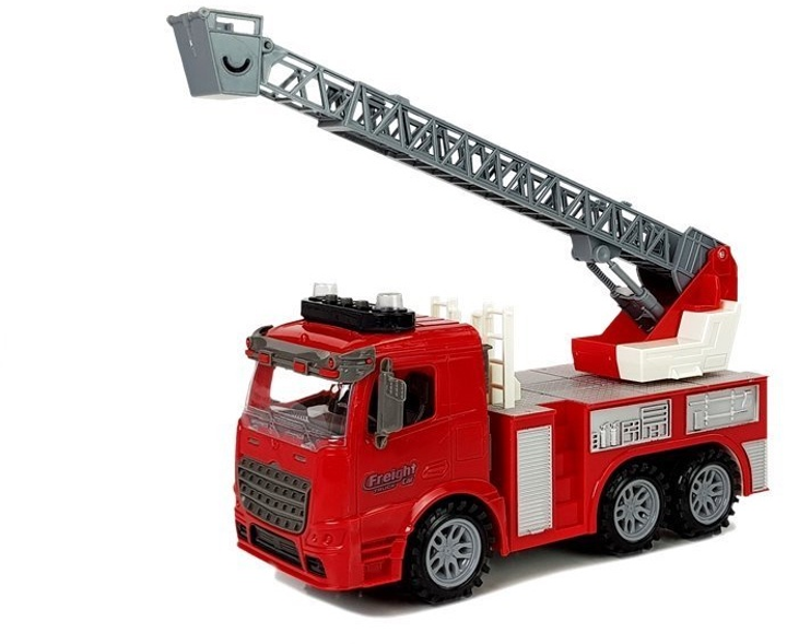 Набір LEAN Toys Пожежна служба з світловою сигналізацією та фрикційним приводом, а також зі звуками та світловими ефектами + Дорожні знаки 7582 (5905884455678) - зображення 5