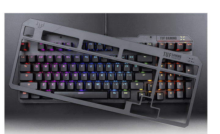 Klawiatura przewodowa ASUS TUF Gaming K3 Gen II USB RGB Black (4711387335963) - obraz 6