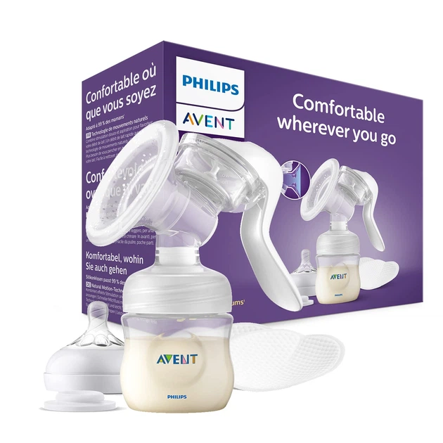 Laktator ręczny Philips AVENT Natural Motion 125 ml SCF430/10 (8710103943969) - obraz 10