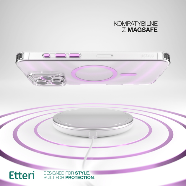 Панель Etteri Color Mag для Apple iPhone 16 Pro Max Pink (5906961964564) - зображення 7