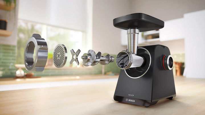 Maszynka do mięsa Bosch MultiPower Series 4 MFWS450B - obraz 3