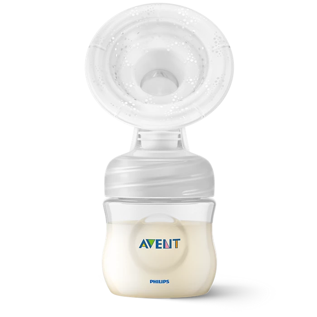 Laktator mechaniczny Philips Avent Natural Motion 125 ml +3 pojemniki SCF430/13 (8710103944010) - obraz 2