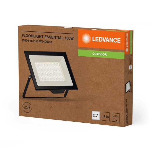 Прожектор світлодіодний LEDVANCE FL ESSENTIAL 150W 17000Lm 4000K 4058075831490 - изображение 3