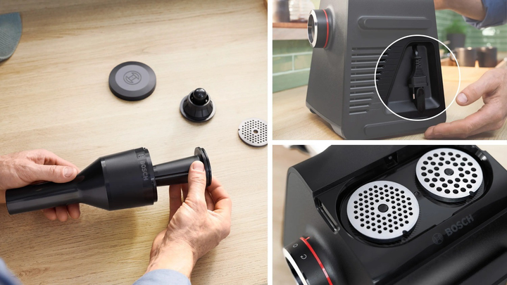 Maszynka do mielenia mięsa Bosch MultiPower Series 6 MFWS650B - obraz 6