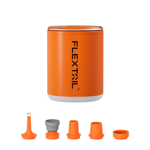 Насос-ліхтар кемпінговий Flextail Tiny Pump 2X, помаранчевий - изображение 13