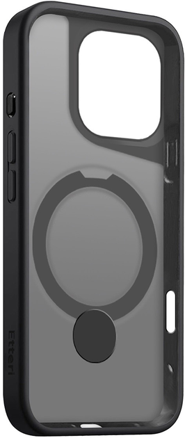 Etui plecki Etteri Matt Mag Ring do Apple iPhone 16 Pro Max Black (5906961960474) - obraz 4