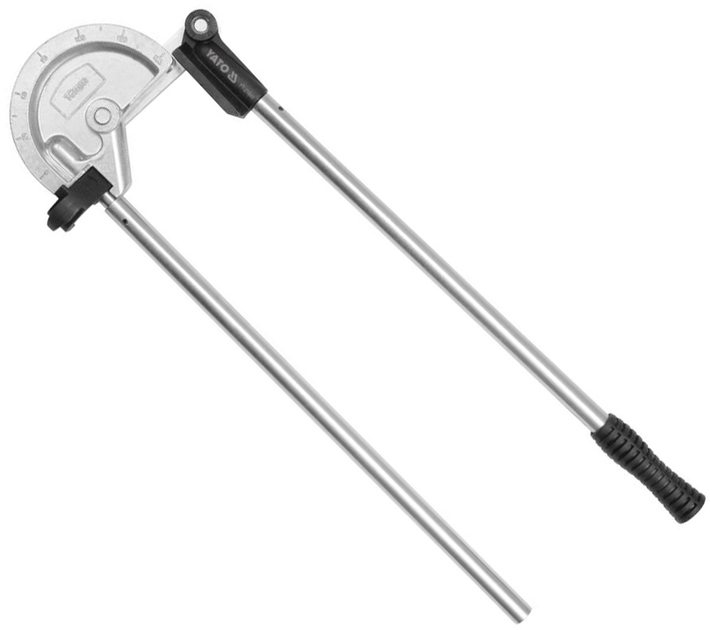 Трубогиб 2-ручний YATO Ø= 23/32" 18 мм 0°-180° YT-21846 (5906083218460) - зображення 1