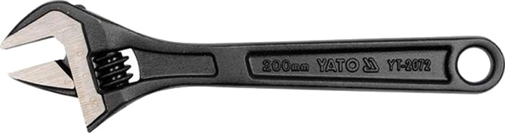 Klucz nastawny YATO 200 mm (YT-2072) - obraz 1