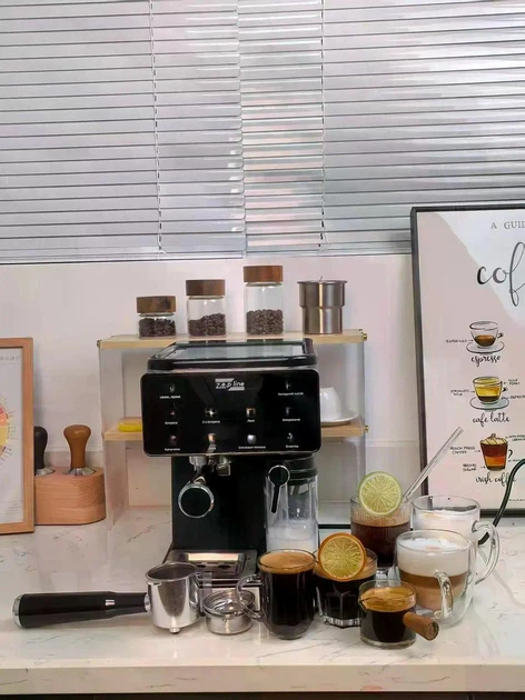 Кавомашина 3в1 Zepline Серія ZP Модель ZP-6806 3000 Вт 20Bar Чорна