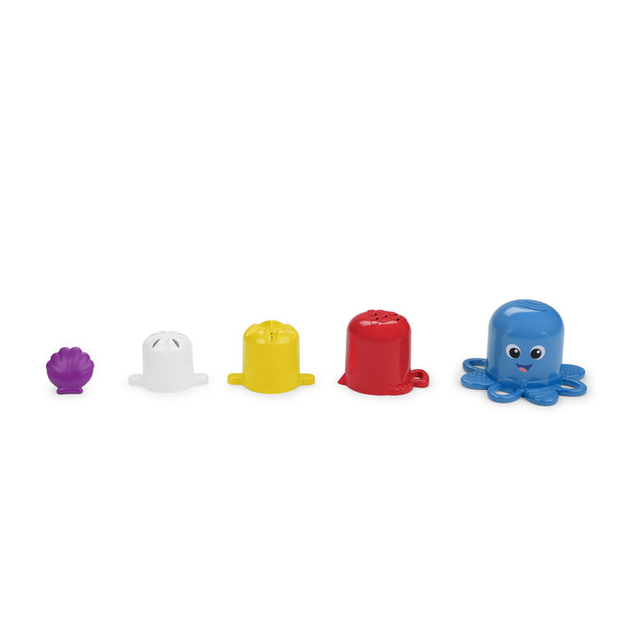 Іграшки для купання Чашки для складання набір Baby Einstein Opuss Stack & Stream 3m+ (74451131453) - зображення 2