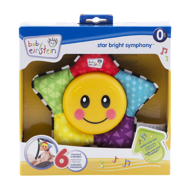 Muzyczna zabawka gwiazdka Baby Einstein Star Bright Symphony 0m+ (74451906655) - obraz 4