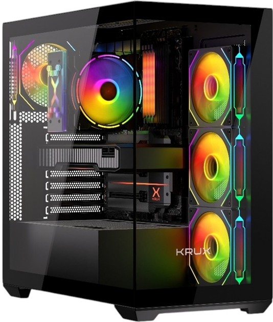 Obudowa Krux Exo Black (KRXD004) - obraz 4