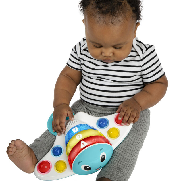 Muzyczna zabawka sensoryczna Baby Einstein Pop & Explore Stingray 6m+ (74451131484) - obraz 3