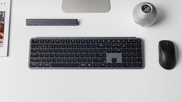 Клавіатура бездротова Keychron B6 Pro Wireless/Bluetooth/USB Space Gray (4895248876557) - зображення 12