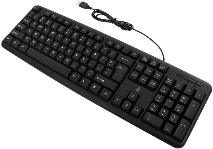 Клавіатура дротова Accura Vista USB Black (ACC-K1411) - зображення 3