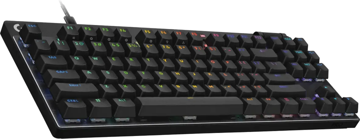 Klawiatura przewodowa Logitech G PRO X TKL RAPID Wired Gaming Linear USB Black (5099206126480) - obraz 2