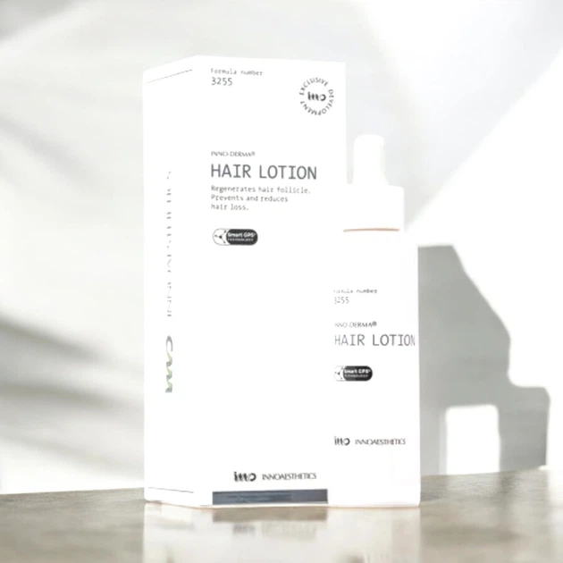 Лосьон для активизации роста волос Innoaesthetics Inno-Derma Hair Lotion 70 мл - Фото 2 Лосьон для активизации роста волос Innoaesthetics Inno-Derma Hair Lotion 70 мл - изображение 2