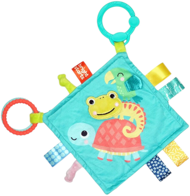 Maskotka Bright Starts Fuzzy Feel kocyk-przytulanka do zawieszenia (74451126190) - obraz 1