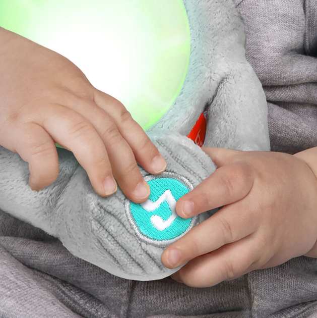  Інтерактивна іграшка для обіймів слоник Bright Starts Hug-a-bye Baby 0m+ (74451124981) - зображення 3
