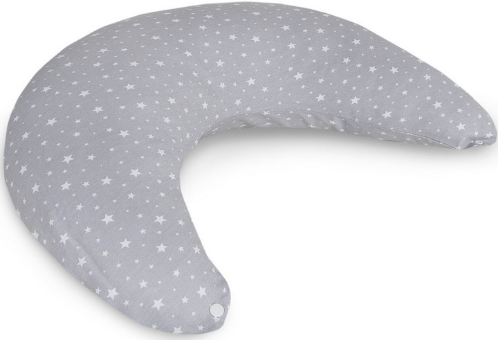 Подушка для вагітних та годування Ceba Baby Cebuszka Huggy Basic Grey Stars (5907672341989) - зображення 3