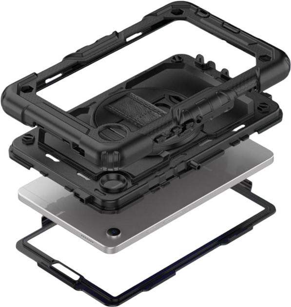 Etui Tech-Protect Solid360 do Samsung Galaxy Tab A9 Black (9319456607697) - obraz 3
