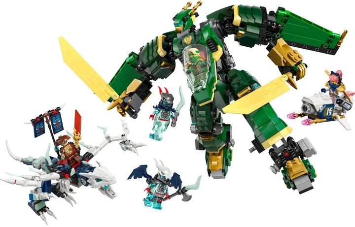 Конструктор LEGO Ninjago Реактивный робот Ллойда 1112 детали