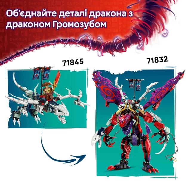 Конструктор LEGO Ninjago Реактивный робот Ллойда 1112 детали