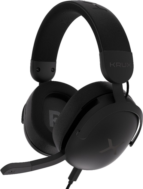 Słuchawki Krux Crave Pro Wireless Black (5903018667713) - obraz 3