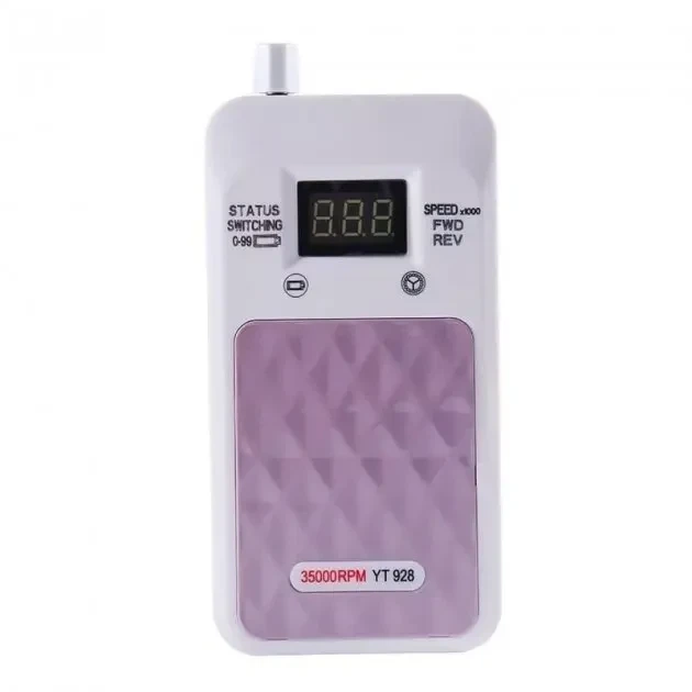 Портативний фрезер для манікюру Nail Drill YT-928, 35 000 об/хв, акумуляторний з дисплеєм - зображення 4
