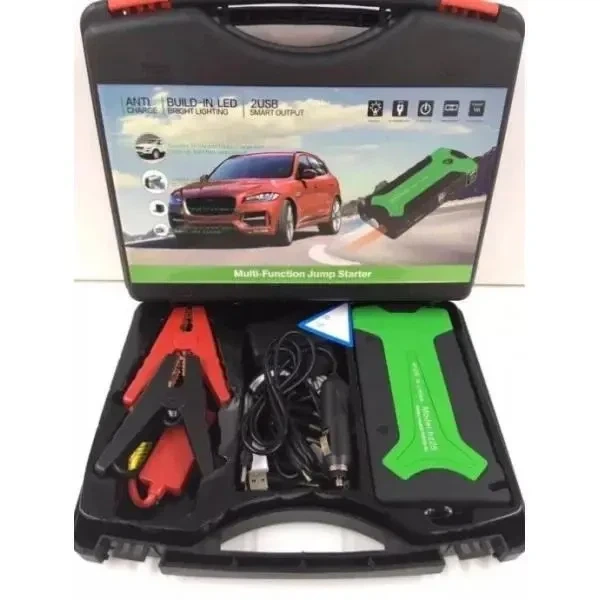 Пусковое устройство Jump Starter 15B 50800 mAh с Power Bank, фонариком и аксессуарами - изображение 2